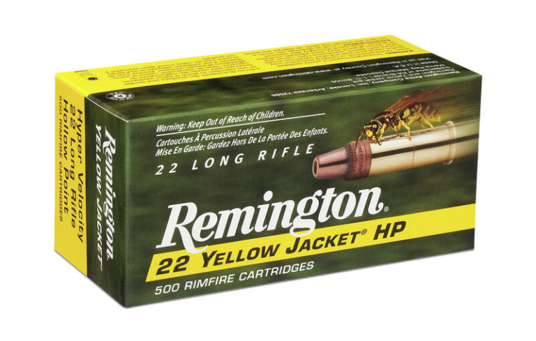 Munición Remington Yellow Jacket Calibre 22lr Cmrl